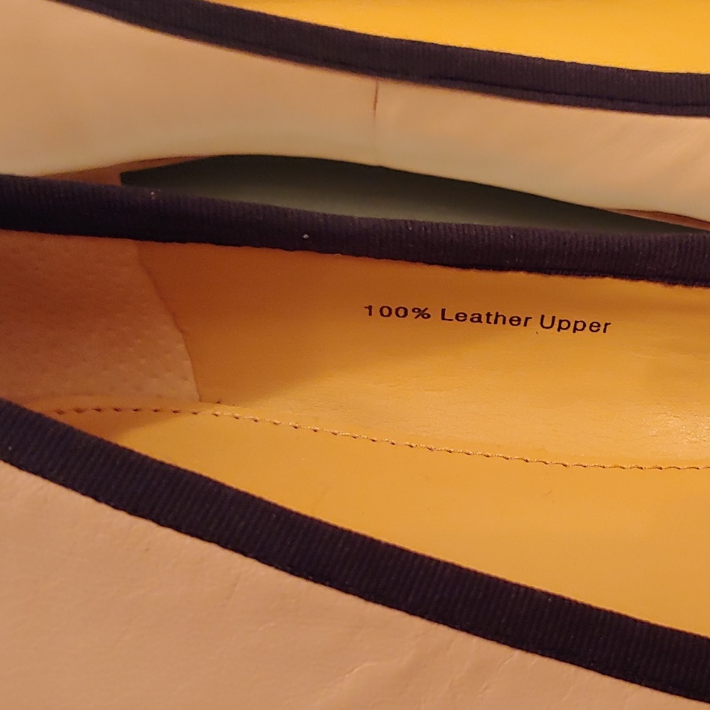 J.CREW Lily Ballet In Leather Flats - Picture 2 of 8